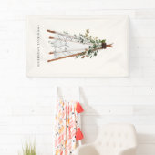 ティーピーモダンの葉、ボヘミアの裏庭 横断幕 (インサイチュ)