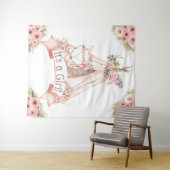 ティーピー フォックス トライバル ベイビー シャワー 背景 タペストリー (インサイチュ(横))