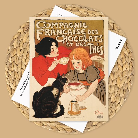 ティーフランスの会社のテオ広告ピール・ステインレン ポストカード