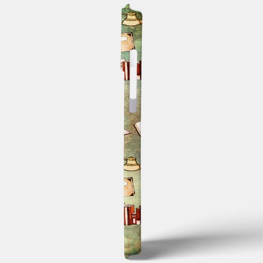 ティーブックワーム定数リーダーの書籍 Case-Mate iPhoneケース (裏面 / 左)