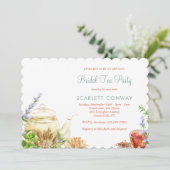 ティーブライダルシャワー 招待状 (スタンド正面)