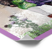 ティーブルックの厩舎で冬 ポスター (角)