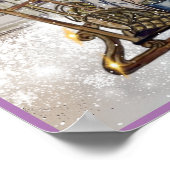 ティーブルックの厩舎で冬 ポスター (角)