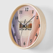 ティーブロードウェイ星 壁時計 (傾斜)