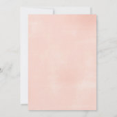 ティーベビーシャワー招待状 招待状 (裏面)