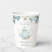 ティーベビーシャワー紙杯 紙コップ (正面)