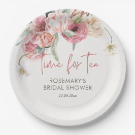 ティーボホフローラブライダルシャワー ペーパープレート