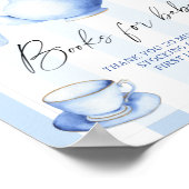 ティーボーイパーティーベビー用の赤ちゃんシャワー本 ポスター (角)