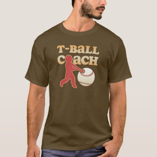 ティーボールのコーチのTシャツ Tシャツ