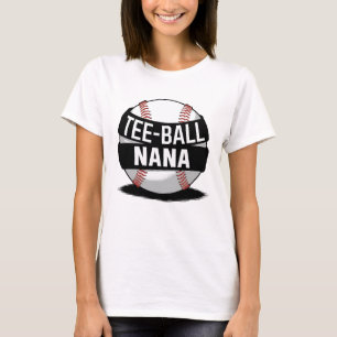 ティーボールナナティーボールおもしろいおばあちゃん Tシャツ