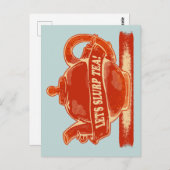 ティーポおもしろいット茶 ポストカード (正面/裏面)