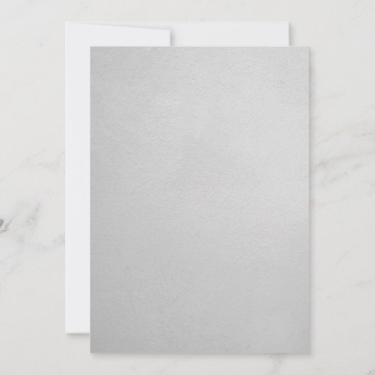 ティーポエレガントットブライダルシャワーティーパーティー 招待状 (裏面)