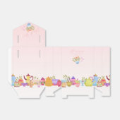 ティーポットとカップの誕生日特典ボックス フェイバーボックス (折り畳みなし)