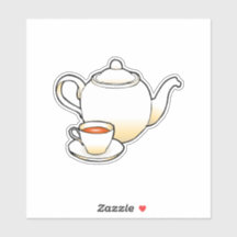 ティーポットとティーカップ