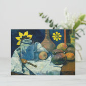 ティーポットとフルーツを使った静物体験 | ポール・ゴーギン (スタンド正面)