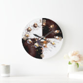 ティーポットのパーティー ラージ壁時計 (ホーム)