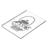 ティーポットの落書き ノートブック (左側)