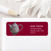 ティーポットアートティーパーティー ラベル (インサイチュ)