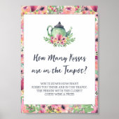 ティーポットゲームのキス（結婚式前のお茶会） ポスター (正面)