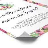 ティーポットゲームのキス（結婚式前のお茶会） ポスター (角)