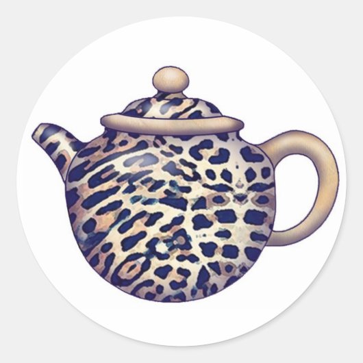 ティーポットシール ラウンドシール (正面)