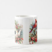 ティーポットバードハウス（鳥）ショウジョウコウカンチョウ6 コーヒーマグカップ (中央)