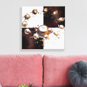 ティーポットパーティー キャンバスプリント (インサイチュ (リビング))