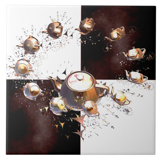 ティーポットパーティー タイル (正面)