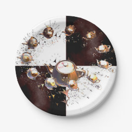 ティーポットパーティー ペーパープレート