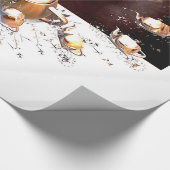 ティーポットパーティー ラッピングペーパー (角)