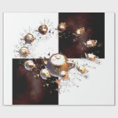 ティーポットパーティー ラッピングペーパー (フラット)