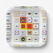 ティーポットリピート ペーパープレート (正面)