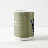 ティーポット今日は太極拳をやったか？ コーヒーマグカップ (中央)