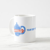 ティーポット収集 コーヒーマグカップ (正面左)