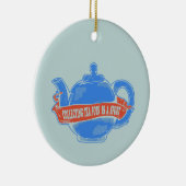 ティーポット収集 セラミックオーナメント (右)