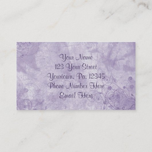 ティーポット名刺の違反者 名刺 (裏面)