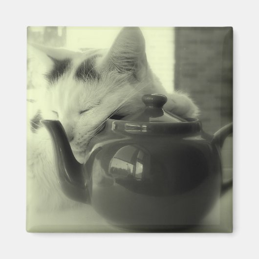 ティーポット枕 マグネット (正面)