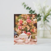 ティーポット – より多くの紅茶Milady ポストカード (スタンド正面)