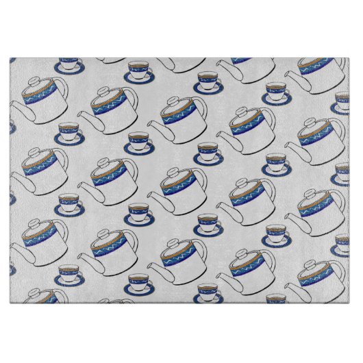 ティーポット カッティングボード (正面)