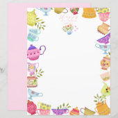 ティーポット&カップ誕生日 (正面/裏面)