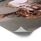 ティーポット、シュガーボウル、チョコレートポット、マグカップ ポスター (角)