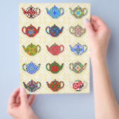 ティーポット チラシ (手)