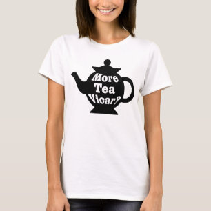 ティーポット – ティービサーの追加? – 白黒 Tシャツ