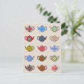 ティーポット ポストカード (スタンド正面)