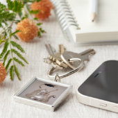 ティーポット、c.1765 キーホルダー (側面)