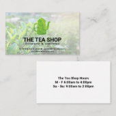 ティーポット | Tea Plants名刺 名刺 (正面/裏面)