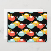 ティーポモダンットパターン ポストカード (正面/裏面)