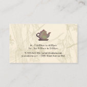 ティーポ素朴ット |緑離れ | 名刺 (裏面)