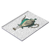 ティーポ飛んでいるット1緑と黄色 ノートブック (左側)