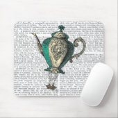 ティーポ飛んでいるット1緑と黄色 マウスパッド (マウス)